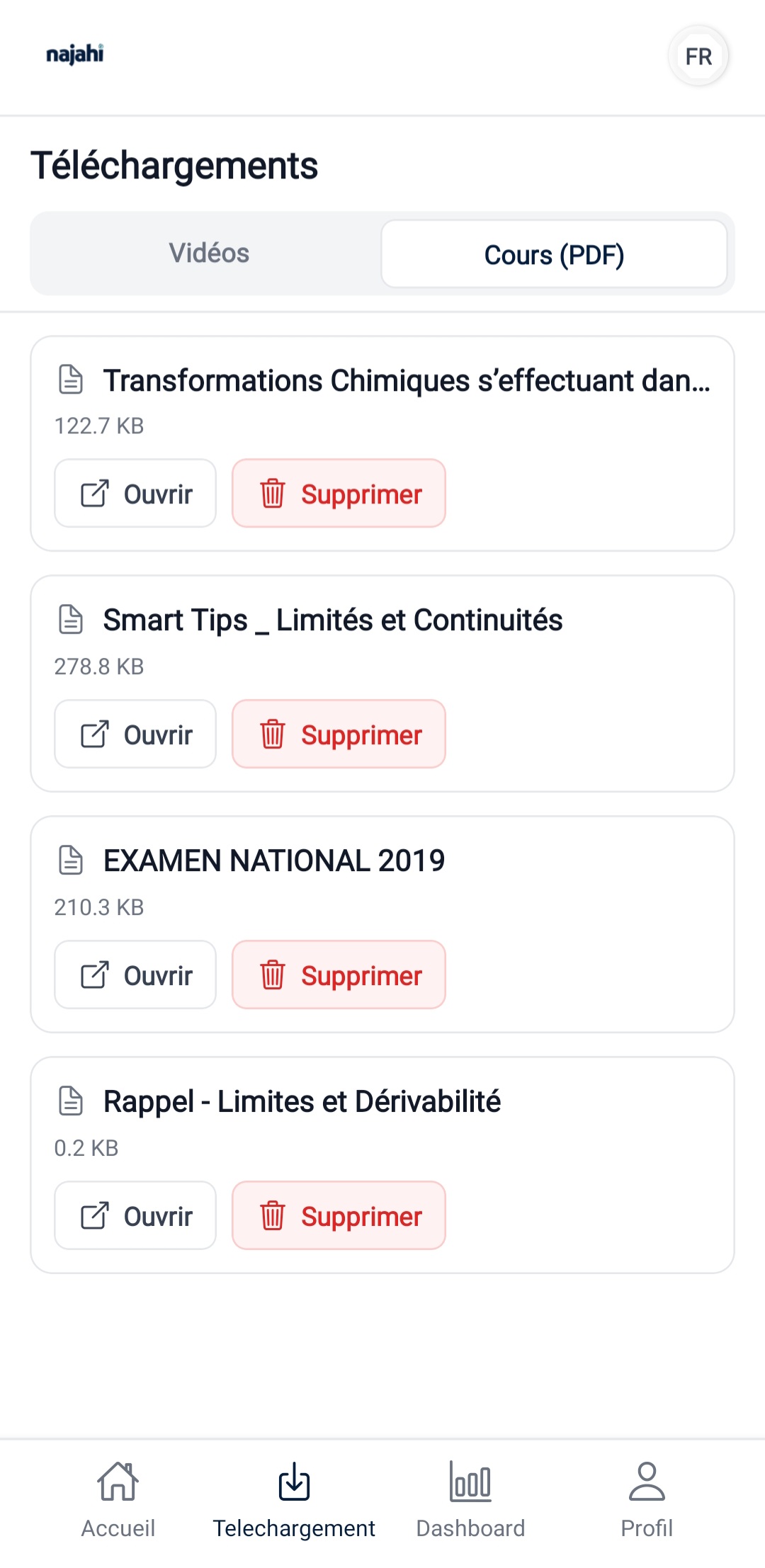 Analyse de performance